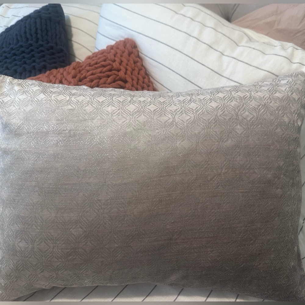 Pair of West Elm Shams